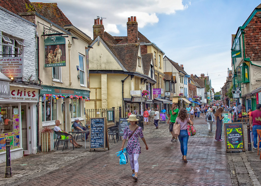 Canterbury Cathedral and the historic city centre