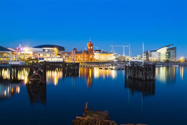 Cardiff Bay waterfront